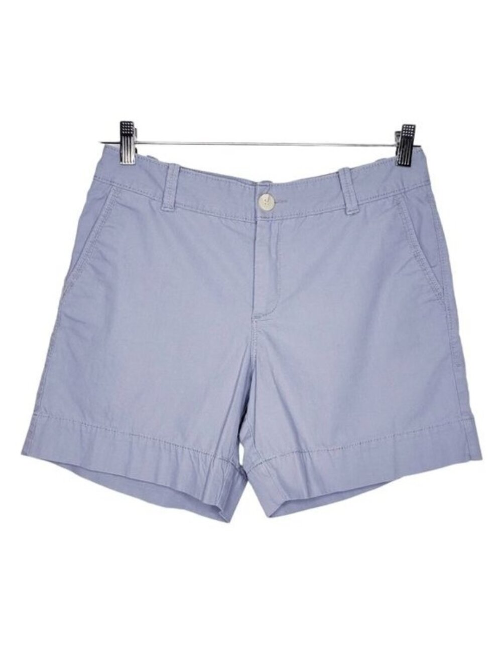 Dockers Gray Casual Chino Style High Rise Waist Shorts Women's Size 6